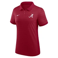 Alabama Nike Women's Dri-Fit Victory Stripe Polo