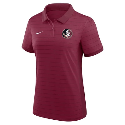 Florida State Nike Women's Dri-Fit Victory Stripe Polo