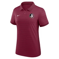 Florida State Nike Women's Dri-Fit Victory Stripe Polo
