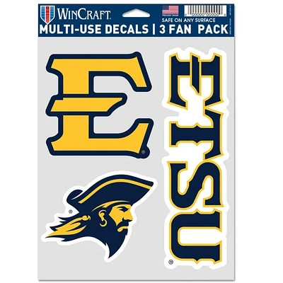 ETSU 3-Pack Decal Set