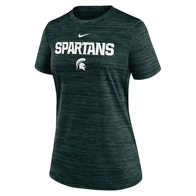 Michigan State Nike Women's Dri-Fit Velocity Sideline Tee