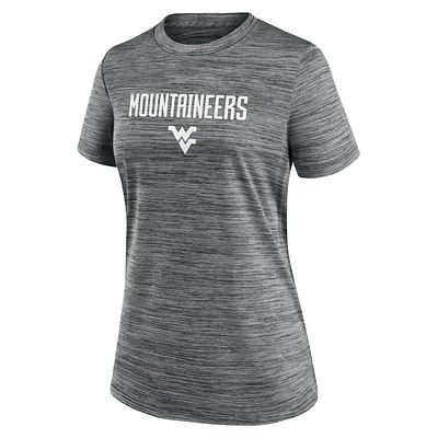 West Virginia Nike Women's Dri-Fit Velocity Sideline Tee