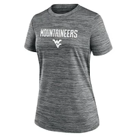 West Virginia Nike Women's Dri-Fit Velocity Sideline Tee