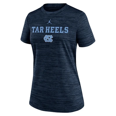 UNC Jordan Brand Women's Dri-Fit Velocity Sideline Tee