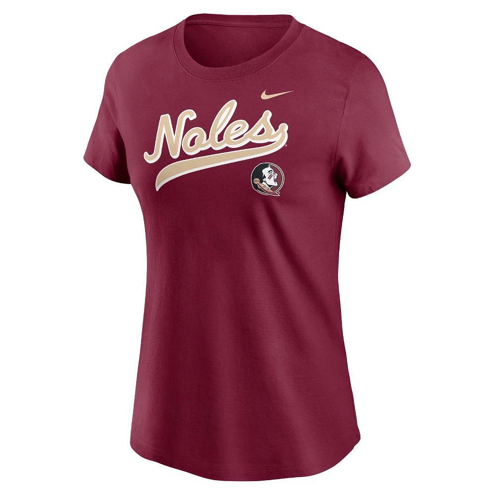 Florida State Nike Women's Cotton Local Script Tee