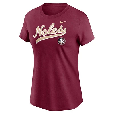 Florida State Nike Women's Cotton Local Script Tee