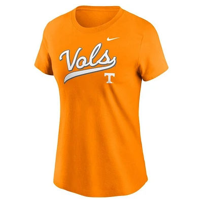 Tennessee Nike Women's Cotton Local Script Tee