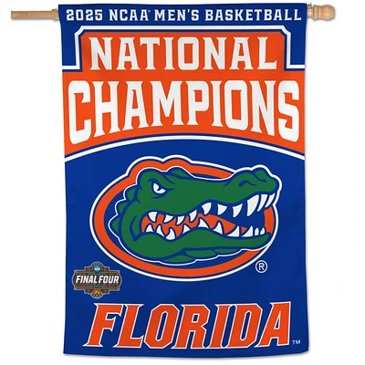 Florida 2025 NCAA Men's Basketball National Champion 28 x 40 Ft Vertical Flag