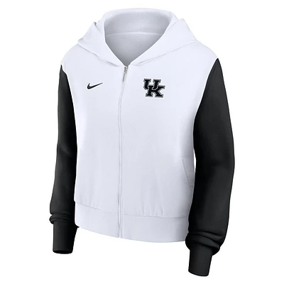 Kentucky Nike Women's Colorblocked Script Full Zip Hoodie