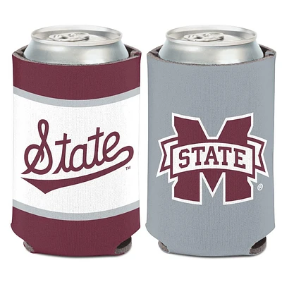 Mississippi State Wincraft 12 Oz State Script Can Cooler