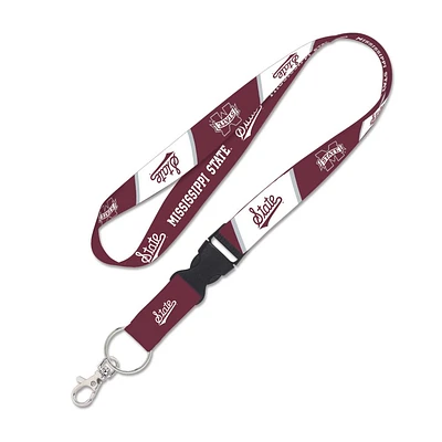 Mississippi State Wincraft State Script Lanyard