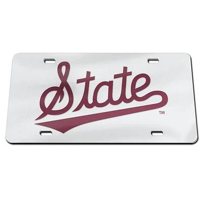 Mississippi State Wincraft State Script License Plate