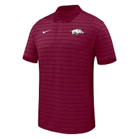 Arkansas Nike Coach Victory Stripe Polo