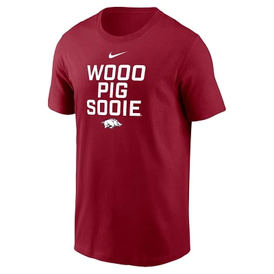 Arkansas Nike Dri-Fit Cotton Team Issue Tee