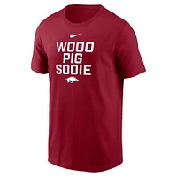 Arkansas Nike Dri-Fit Cotton Team Issue Tee