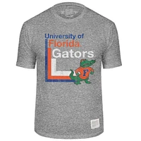 Florida Retro Brand Lined Mascot Streaky Tee