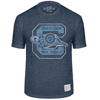 UNC Retro Brand Giant Logo Streaky Tee