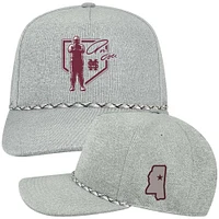 Mississippi State Legacy Ron Polk Caddy Rope Snapback Cap