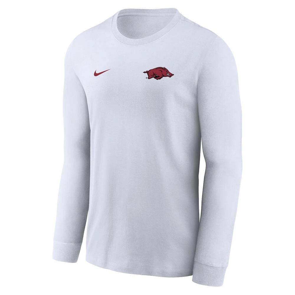 Arkansas Nike Dri-Fit Legend Small Logo Long Sleeve Tee