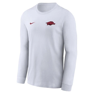 Arkansas Nike Dri-Fit Legend Small Logo Long Sleeve Tee