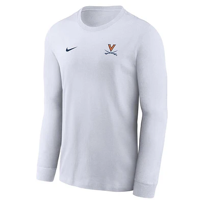 Virginia Nike Dri-Fit Legend Small Logo Long Sleeve Tee