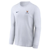 Virginia Nike Dri-Fit Legend Small Logo Long Sleeve Tee