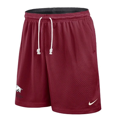 Arkansas Nike Dri-Fit Reversible Mesh Shorts