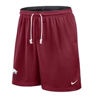 Arkansas Nike Dri-Fit Reversible Mesh Shorts