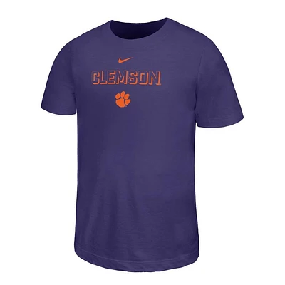 Clemson Nike YOUTH Dri-Fit Legend Team Issue Tee