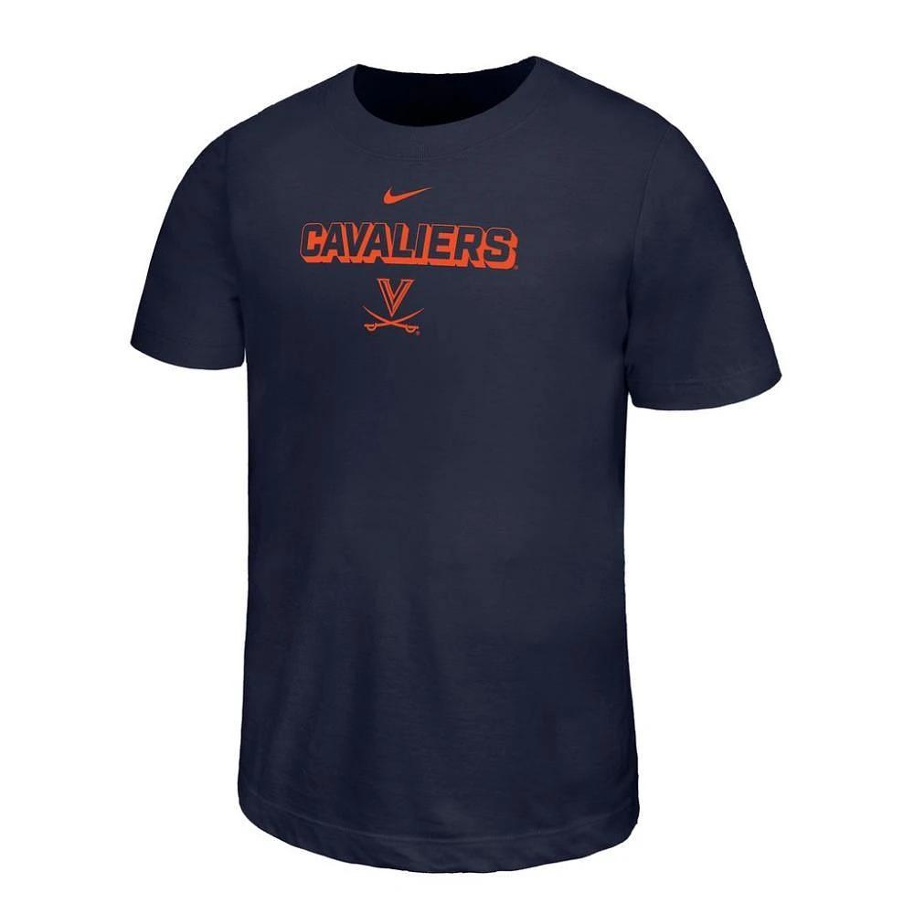 Virginia Nike YOUTH Dri-Fit Legend Team Issue Tee