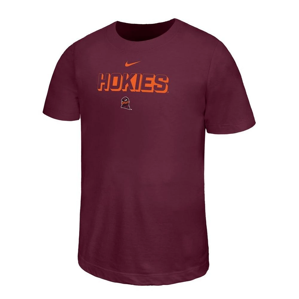 Virginia Tech Nike YOUTH Dri-Fit Legend Team Issue Tee
