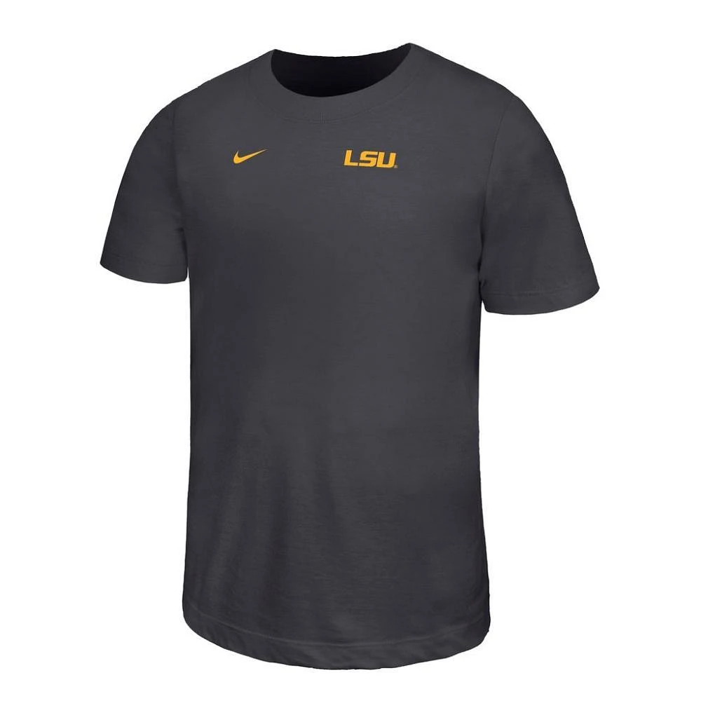 LSU Nike YOUTH Dri-Fit Legend Small Logo Tee