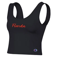 Florida Champion Tailgate Her Scoop Neck Crop Women's Tank Top