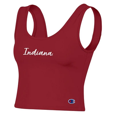 Indiana Champion Tailgate Her Scoop Neck Crop Women's Tank Top