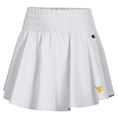 West Virginia Champion Tailgate Her Ruffle Woven Skort