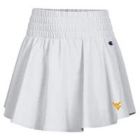 West Virginia Champion Tailgate Her Ruffle Woven Skort