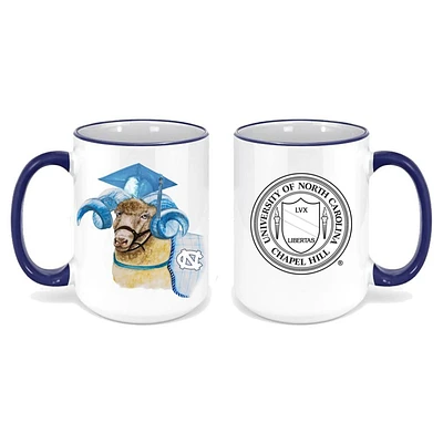 UNC 15 Oz Ram Graduate Mug