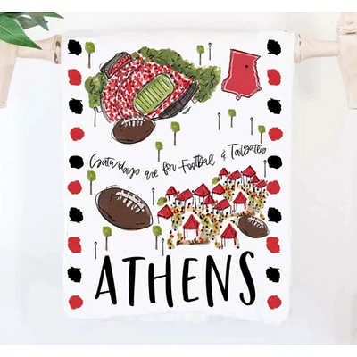 Athens 19X28 Tea Towel