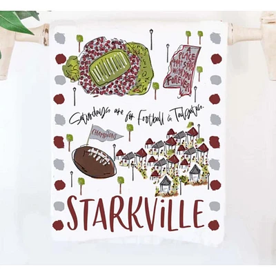 Starkville 19X28 Tea Towel