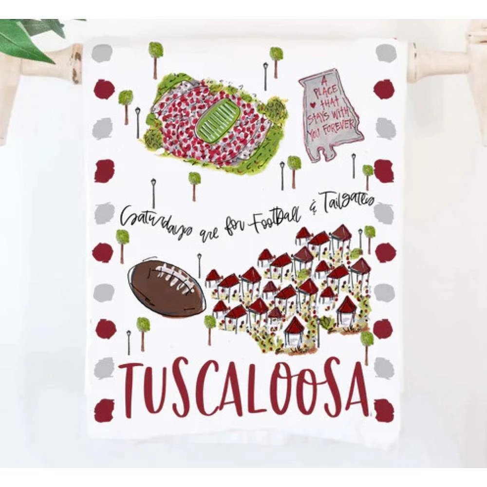 Tuscaloosa 19X28 Tea Towel