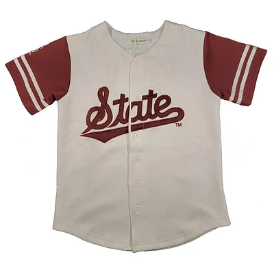 Mississippi State Women's Full Length Baseball Jersey