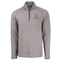 App State Cutter & Buck Peshastin Eco Fleece 1/2 Zip Pullover
