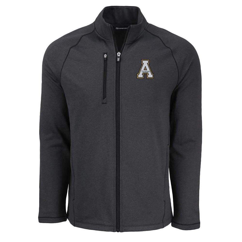App State Cutter & Buck Peshastin Eco Fleece Full Zip Jacket