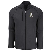 App State Cutter & Buck Peshastin Eco Fleece Full Zip Jacket