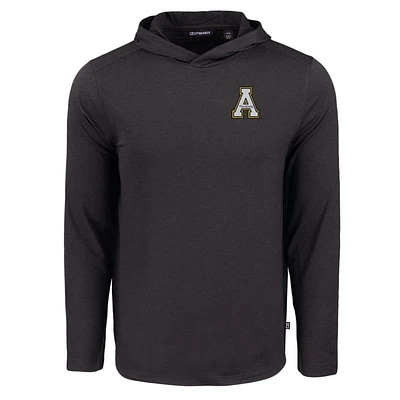 App State Cutter & Buck Coastline Epic Comfort Hooded Shirt