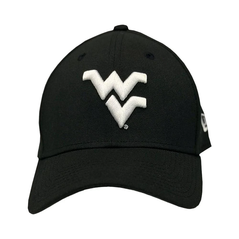 West Virginia New Era 3930 Black Out Flex Fit Cap