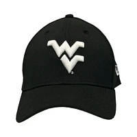 West Virginia New Era 3930 Black Out Flex Fit Cap