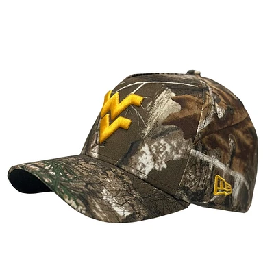 West Virginia New Era 940AF Real Tree Camo Snapback Hat
