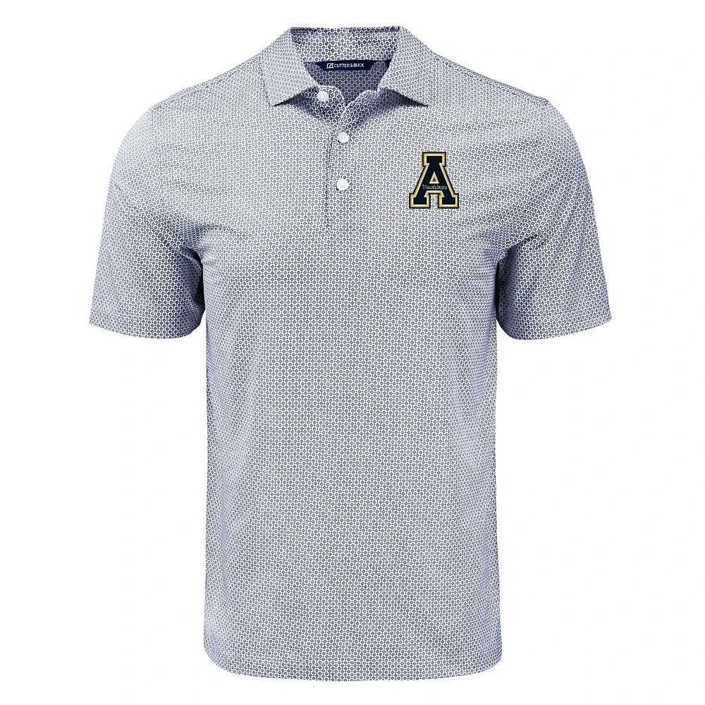 App State Cutter & Buck Pike Eco Diamond Dot Polo
