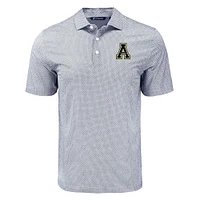 App State Cutter & Buck Pike Eco Diamond Dot Polo